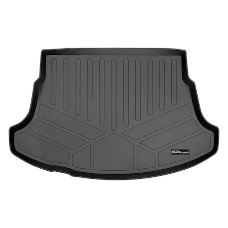 Smartliner All Weather Custom Fit Trunk Floor Mat Cargo Liner for 2019-2021 Lexus UX Non-Hybrid Models, Black SD0441
