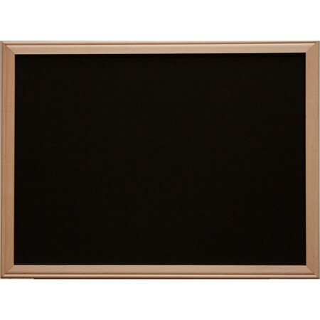Crestline 32B 18 in. x 24 in. Hardwood Framed Black Chalkboard 32200