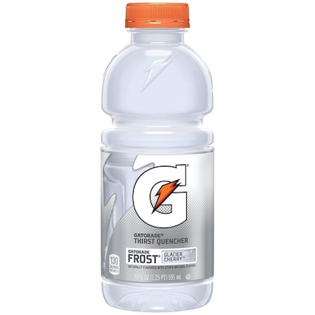 Gatorade Sports Drink, Liquid, Glacier Cherry Flavor, 20 oz Bottle 10247