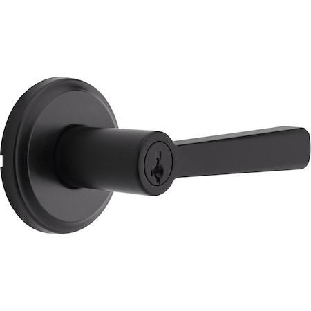 Kwikset Residential Door Levers Matte Black 740TDLTRCT-514S