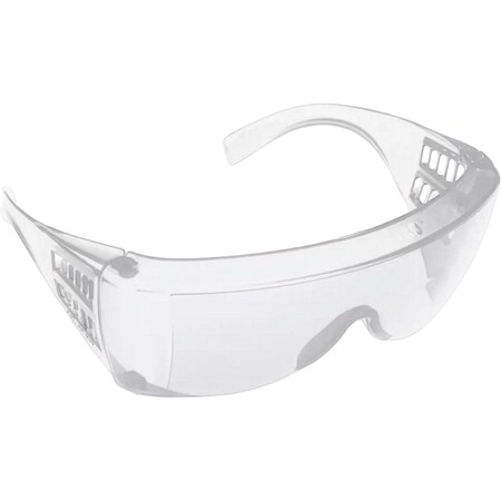 North Norton 180 Black Safety Glasses With Clear Anti-Scratch/Anti-Static/Anti-UV Lens T18000