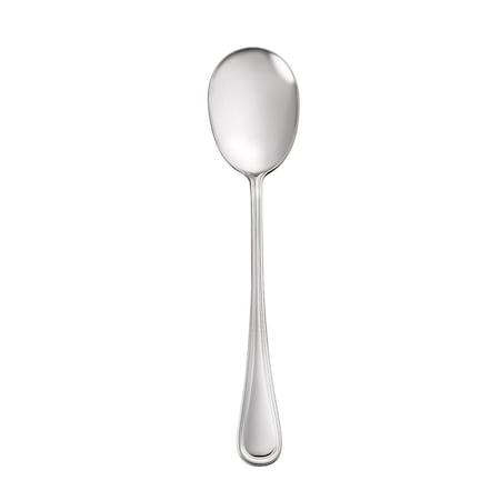 Cac Foodservice CAC Stainless Elite Spoon Solid 18/8 Stainless Steel Extra. Heavy-Weight 11-1/2 in Set of 12, 12PK 8002-19
