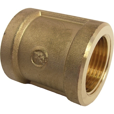 Westlake Pipe & Fittings 3/4'' FPTx3/4'' FPT Red Brass Coupling 17-9229