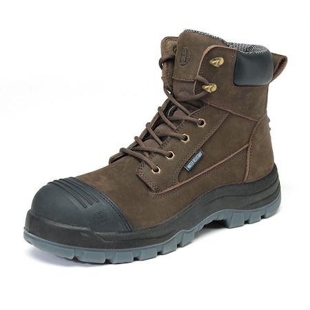Handpoint Mens 6 in Composite Toe Work Boots-EH Safety Boots, KEVLAR Puncture Resistant, 7.5 81N02-EE-7.5