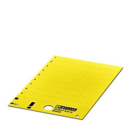 Phoenix Contact US-EMLP 8 8X15 YE Plastic label Card 0830316