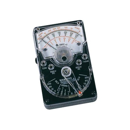 Triplett Analog Multimeter, 600 V, 20 megaohm 3022