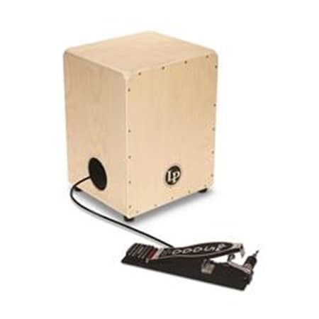 Latin Percussion 2-Sided Cajon with Dw Cajon Pedal LP1400NWP