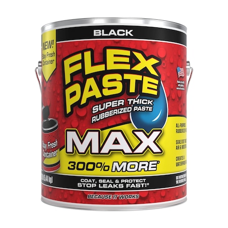 Flex Seal Flex Paste Black Max 12 Lb PFSMAXBLK01