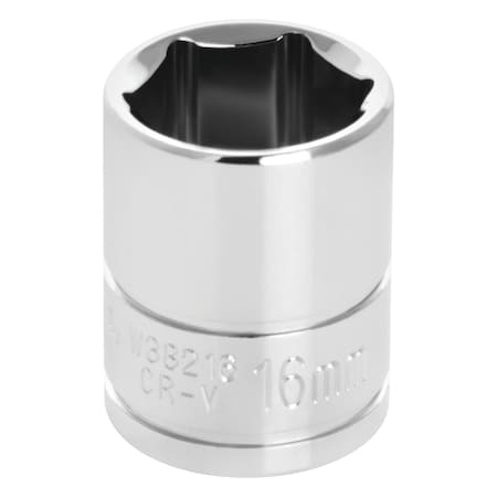 Performance Tool 3/8 In Dr. Socket 16Mm, W38216 W38216