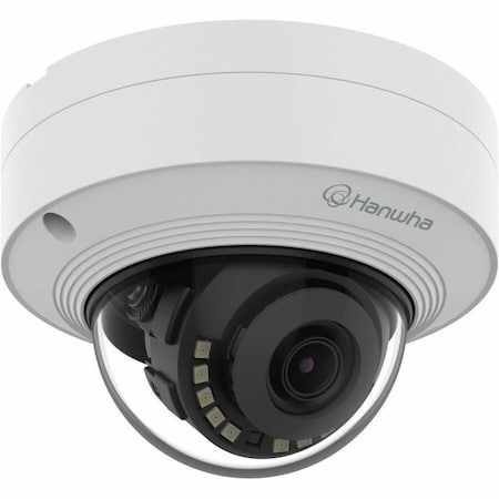 Hanwha Vision WISENET Q MINI NETWORK OUTDOOR VANDAL DOME CAMERA, 4K at 30FPS, FIX LENS 3MM (H:1 QNV-C9011R