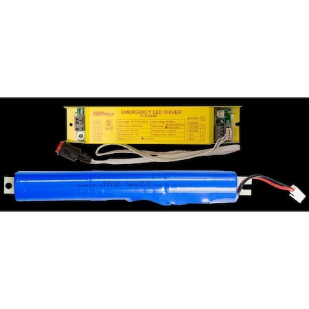 Westgate LED EMERGENCY 2PC BACKUP SYSTEM , HIGH HEAT PROTECTED , 15W , 48V , DC , 90MIN ELB-1548-HH