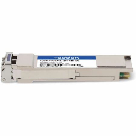 Add-On CISCO, JUNIPER NETWORKS & BROCADE COMPATIBLE TAA COMPLIANT 40GBASE-LR4 QSF QSFP-40GBASE-LR4-CJB-AO