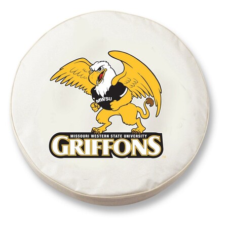 Holland Bar Stool Co 24 x 8 Missouri Western State Tire Cover TCNMOWStWT