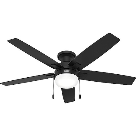 Hunter CeilingFan, Black/Gray, 52inDia, 6Blade 52836