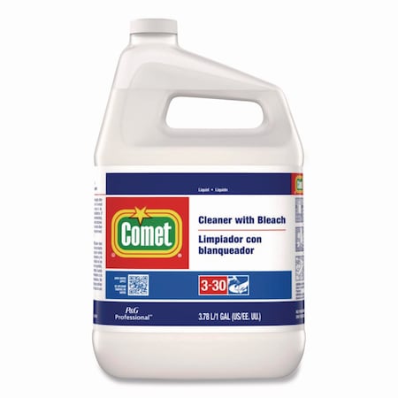 Comet Cleaner with Bleach, Liquid, One Gallon Bottle 02291
