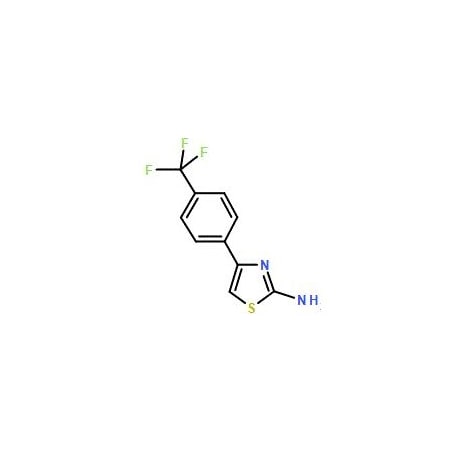 Ak Scientific 4-(4-Trifluoromethylphenyl)thiazol-2-ylamine (5g), CAS 105512-79-6 8221AC-5g