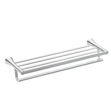Moen Mikah Series Towel Shelf, Zinc, Chrome Y0794CH