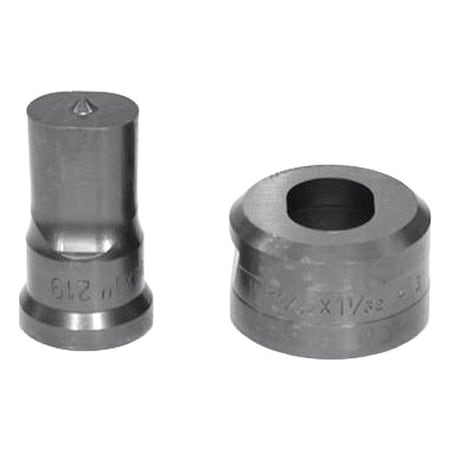 Edwards Oblong Punch & Die Set ED9-PDOB3/4X1