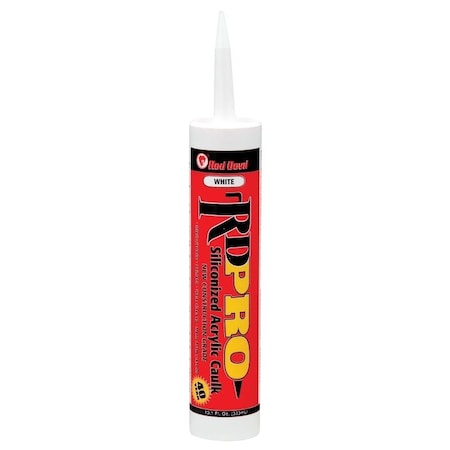 Red Devil 090601 Silicone Caulk, White, 101 floz 0906/OI