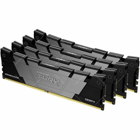 Kingston 32GB 3200MT/S DDR4 CL16 DIMM (KIT OF 4) FURY RENEGADE BLACK KF432C16RB2K4/32
