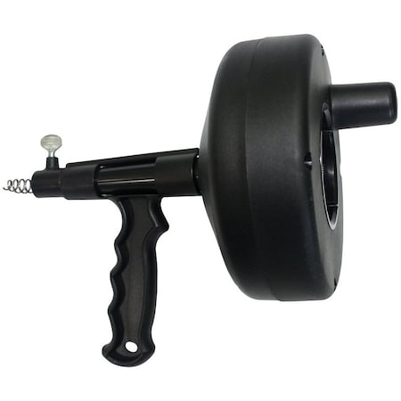 Prosource Drum Auger, 1/4 in Dia Cable, 25 ft L Cable DA00003P-25