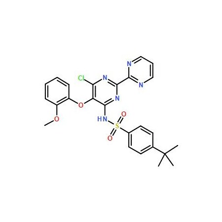 Ak Scientific N-[6-Chloro-5-(2-methoxyphenoxy)[2, 2'-bipyrimidin]-4-yl]-4-(1, 1-dimethylethyl)-benzenesulfonamide ( R130-1g