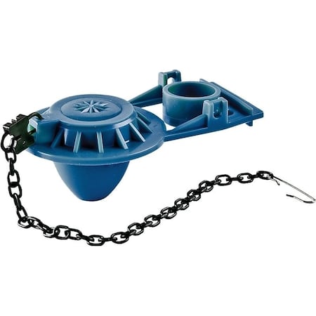 Plumb Pak Toilet Tank Flapper, Vinyl, Blue K836-46-5