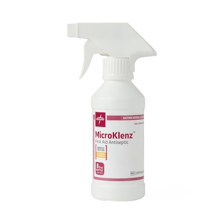 Medline MicroKlenz Antimicrobial First Aid Antiseptic, 8 oz., 6PK CRR108008