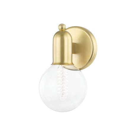 Mitzi Bryce 1 Light Bath And Vanity 8 In. Aged Brass H419301-AGB