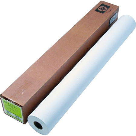 Hp DesignJet Inkjet Large Format Paper, 6.6 mil, 42 x 225 ft, Coated White Q1956A