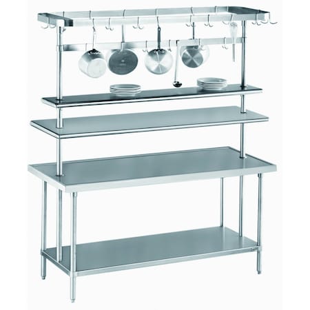 Advance Tabco Pot Rack table mounted circular design SCT-36