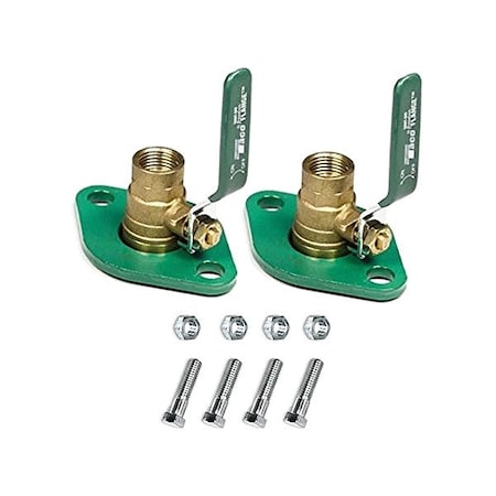 Taco Isolation Flange, Brass/Steel, Sweat, 3/4 in SFL-075T