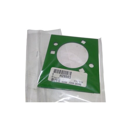 John Deere PLATE, JOHN DEERE OEM H28563 H28563
