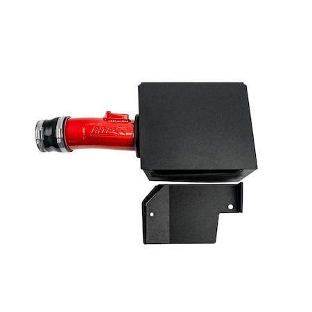 Hps Performance Air Intake Kit with Heat Shield, Red,  827-406R