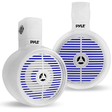 Pyle 8 in Waterproof Off-Road Speakers PLMRWK83WT