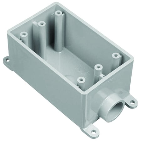 Carlon 18 cu-in, Switch Box Type, 1, PVC E980DFN-CTN