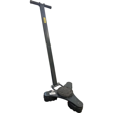 Pake Handling Tools Rotating Machine Dolly, 4400 lb., Steel, 3 Rollers with low-profile bolt design PAKRM-RTT20