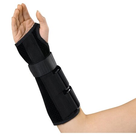 Medline Deluxe Wrist and Forearm Splint, Right, Size S, 10in ORT18110RS