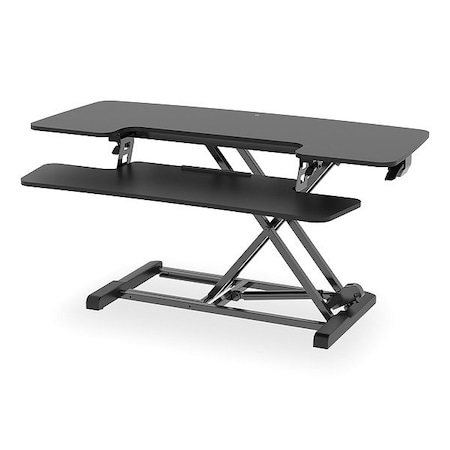 Flexispot Standing Desk Converter, Black, 44 lb Cap. M7-E-40B