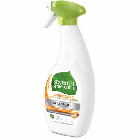 Seventh Generation Disinfecting Multi-Surface Cleaner, Lemongrass Citrus, 26 fl oz 22810