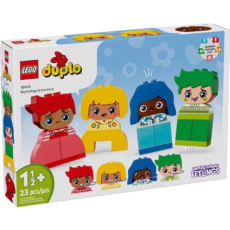 Lego DUPLO My First Big Feelings and Emotions Building Set Multicolor 23 pc 10415