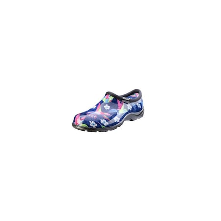 Principle Plastics Gardening Shoes, Waterproof, Hummingbird, Women's Size 10 5117HUMPK10