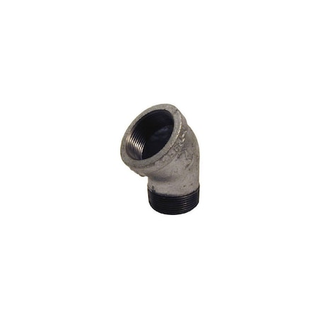 Southland 1-1/4 In. MIP x FIP 45 Deg. Street Galvanized Elbow 1/8 Bend 510-506HC