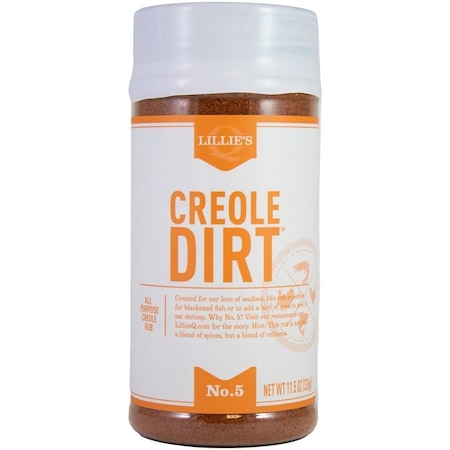 Lillies Q Creole Dirt Rub, Cane Sugar, Chili Pepper, 11.5 oz Jar LQ00107-C