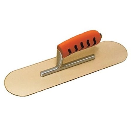 Kraft Tool Kraft Tools 14"x4" Round End Plexi-Plastic Trowel w/ProForm Handle PL614PF