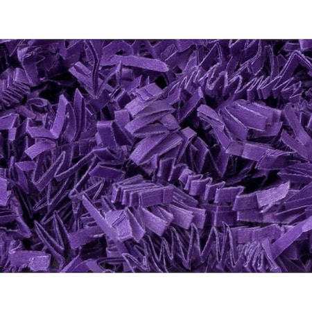 Nashville Wraps Purple Crinkle Cut Shredded Paper, 8 oz Bag ZF08PU