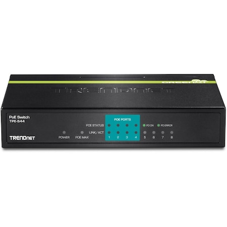 Trendnet 8-PORT 4 10/100, 4 POE POE SWITCH TPE-S44
