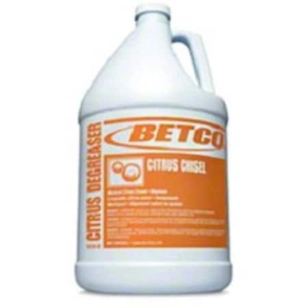 Betco 67.6 oz Citrus Chisel Non-Butyl Citrus Cleaner Degreaser, 4PK BET1674700