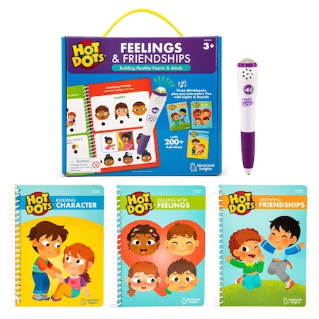 Educational Insights Hot Dots Feelings & Friendships 2540