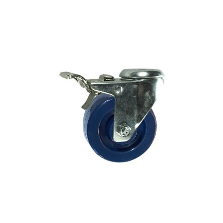 Service Caster 3 Inch Solid Polyurethane Wheel Bolt Hole Caster with Total Lock Brake SCC SCC-BHTTL20S314-SPUS